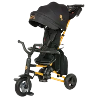 Triciclu Qplay Nova Plus Air 25 kg/ Gold