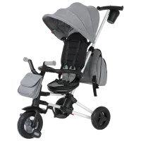 Трицикл Qplay Nova Plus Air 25 кг/ Серый