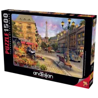 Puzzle 2D Anatolian Paris Street Life 12+/ Numărul de piese: 1500