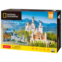 Пазл 3D CubicFun NEUSCHWANSTEIN CASTLE 6+/ Количество деталей: 121