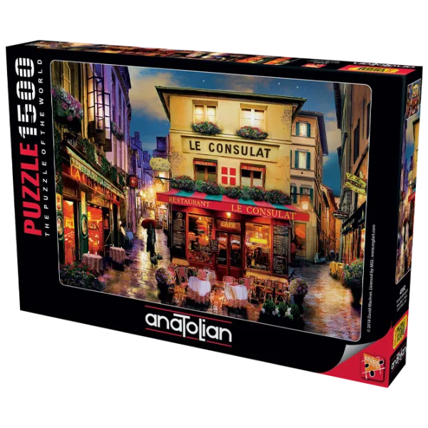 Пазл 2D Anatolian Meet Me in Paris 12+/ Количество деталей: 1500 photo 1