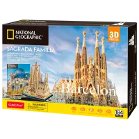 Puzzle 3D CubicFun SAGRADA FAMILIA 6+/ Numărul de piese: 184