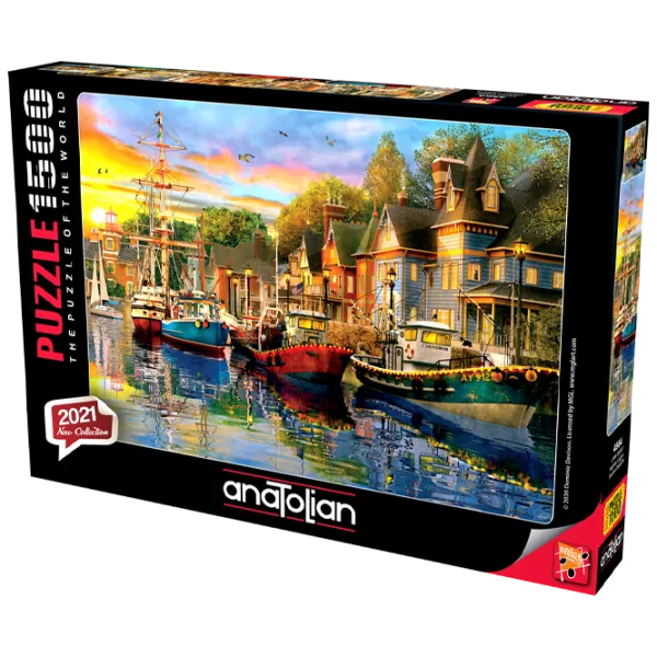 Пазл 2D Anatolian Harbour Lights 12+/ Количество деталей: 1500 photo 1