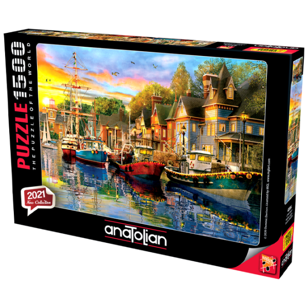 Пазл 2D Anatolian Harbour Lights 12+/ Количество деталей: 1500 photo 1