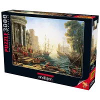 Puzzle 2D Anatolian Seaport with 12+/ Numărul de piese: 3000