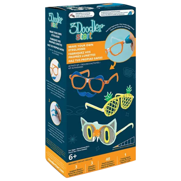 Набор филамента 3Doodler Start Activity Kit Ochelari Разноцветный photo 1