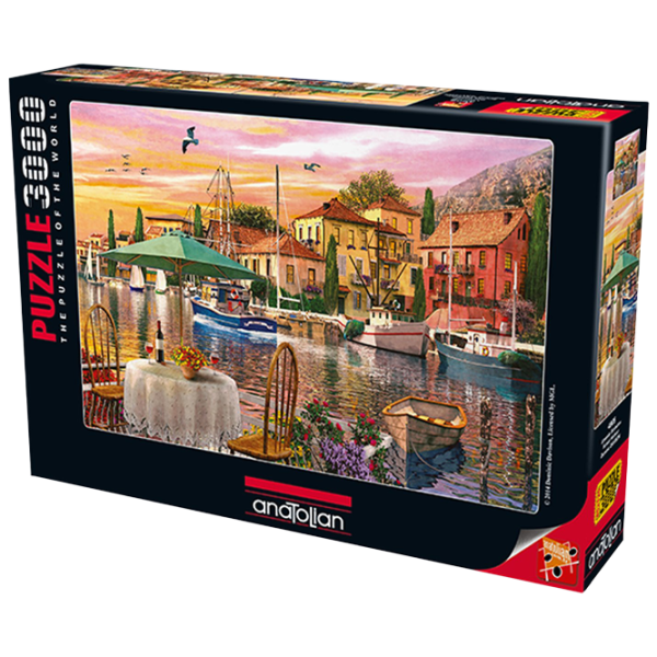 Пазл 2D Anatolian Sunset Harbour 12+/ Количество деталей: 3000 photo 1