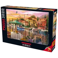 Пазл 2D Anatolian Sunset Harbour 12+/ Количество деталей: 3000