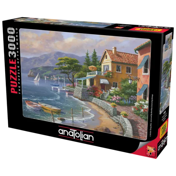 Puzzle 2D Anatolian Paradise Retreat 12+/ Numărul de piese: 3000 photo 1