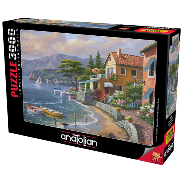 Puzzle 2D Anatolian Paradise Retreat 12+/ Numărul de piese: 3000 photo 1