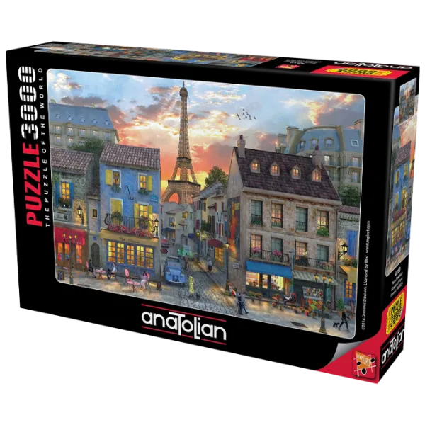 Пазл 2D Anatolian Streets of Paris 12+/ Количество деталей: 3000 photo 1