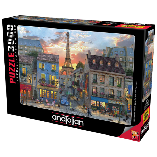 Пазл 2D Anatolian Streets of Paris 12+/ Количество деталей: 3000 photo 1