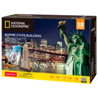 Пазл 3D CubicFun EMPIRE STATE BUILDING 6+/ Количество деталей: 55