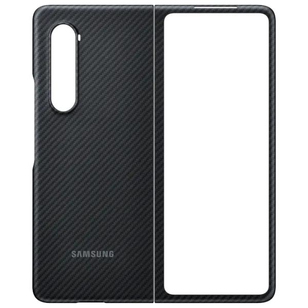 Husă pentru smartphone Samsung Galaxy Fold3 Samsung/ Back/ Aramid/ Black photo 1