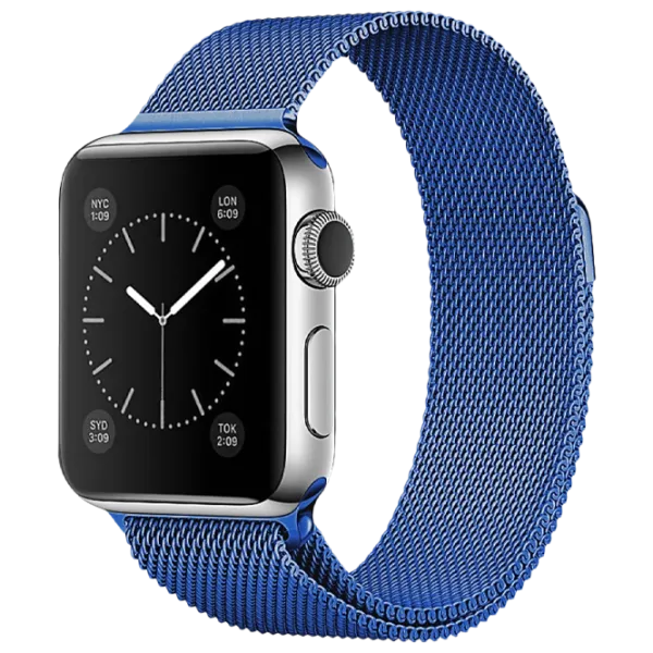 Ремень Apple Watch Milanese Loop Steel/ 38/ 40 мм/ Синий Светлый photo 1