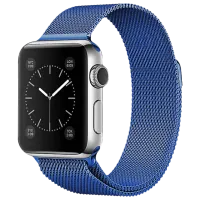 Ремень Apple Watch Milanese Loop Steel/ 38/ 40 мм/ Синий Светлый
