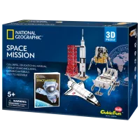 Puzzle 3D CubicFun SPACE MISSION 6+/ Numărul de piese: