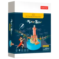Puzzle 3D CubicFun MUSIC BOX SUMMER ISLAND 6+/ Numărul de piese: 10