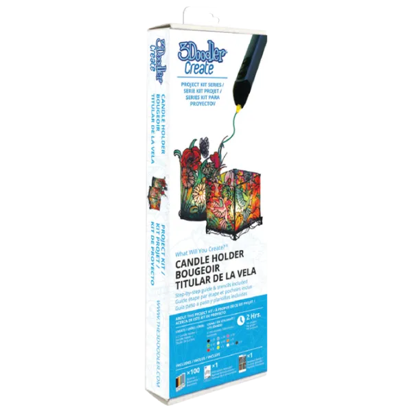 Набор филамента 3Doodler Start Activity Kit Create Подсвечник Разноцветный photo 1