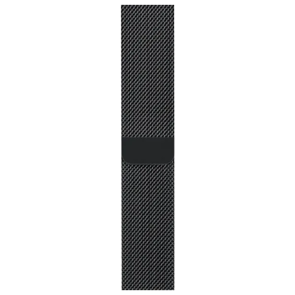 Ремень Apple Watch Milanese Loop Steel/ 38/ 40 мм/ Черный photo 1 Ремень Apple Watch Milanese Loop Steel/ 38/ 40 мм/ Черный photo 1