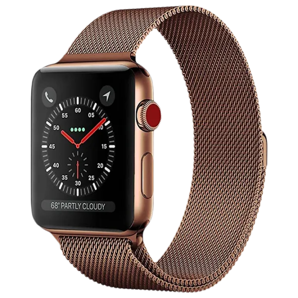 Ремень Apple Watch Milanese Loop Steel/ 42/ 44 мм/ Бронзовый photo 1 Ремень Apple Watch Milanese Loop Steel/ 42/ 44 мм/ Бронзовый photo 1