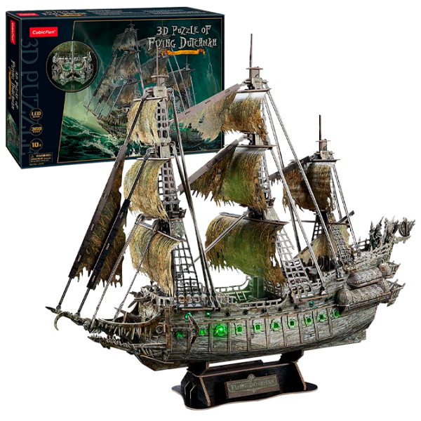 Пазл 3D CubicFun Flying Dutchman 6+/ Количество деталей: 360 photo 1