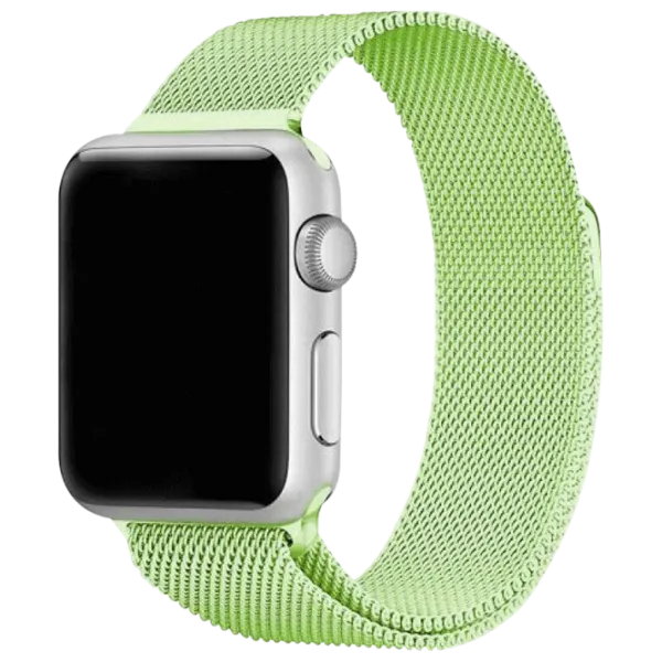 Ремень Apple Watch Milanese Loop Steel/ 42/ 44 мм/ Мятный Gum photo 1