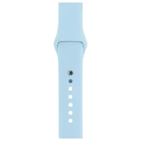 Ремень Apple Watch S/ M & M/ L Силикон/ 38/ 40 мм/ Бирюзовый