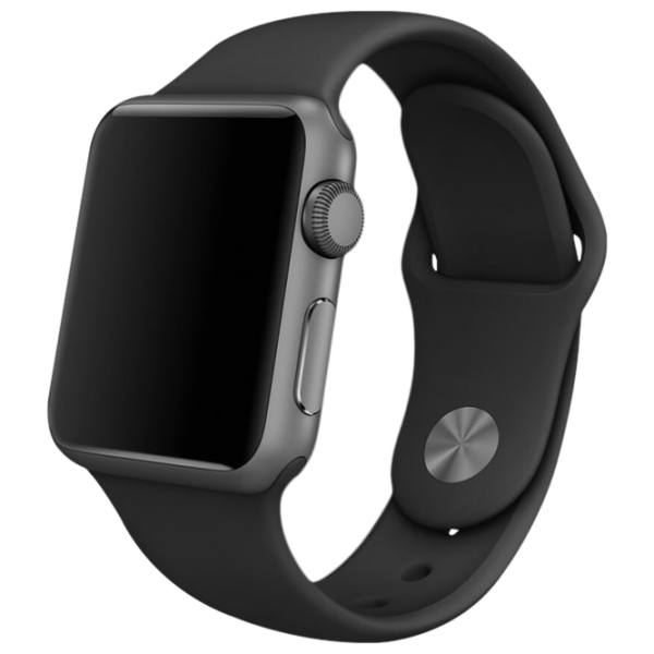 Curelușă Apple Watch S/ M & M/ L Silicon/ 38/ 40 mm/ Black photo 1 Curelușă Apple Watch S/ M & M/ L Silicon/ 38/ 40 mm/ Black photo 1