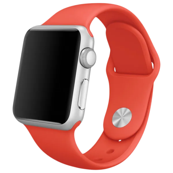 Curelușă Apple Watch S/ M & M/ L Silicon/ 38/ 40 mm/ Orange Pine photo 1 Curelușă Apple Watch S/ M & M/ L Silicon/ 38/ 40 mm/ Orange Pine photo 1