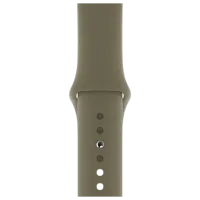 Ремень Apple Watch S/ M & M/ L Силикон/ 38/ 40 мм/ Хаки