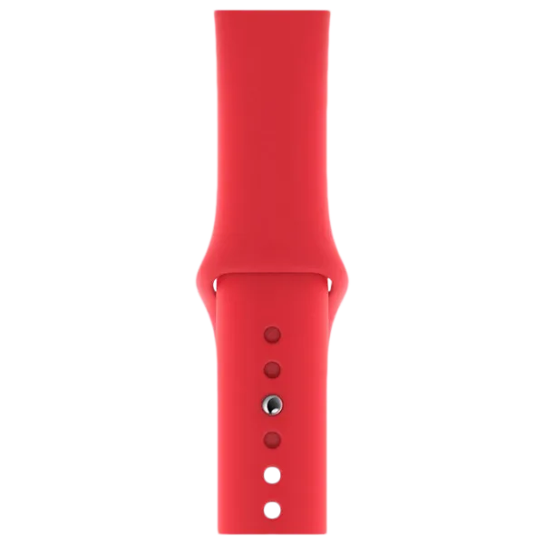 Ремешок Apple Watch S/ M & M/ L Силикон/ 38/ 40 мм/ Begonia red Begonia photo 1