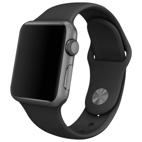 Curelușă Apple Watch S/ M & M/ L Silicon/ 42/ 44 mm/ Black photo 1 Curelușă Apple Watch S/ M & M/ L Silicon/ 42/ 44 mm/ Black photo 1