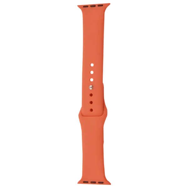 Curelușă Apple Watch S/ M & M/ L Silicon/ 42/ 44 mm/ Orange photo 1 Curelușă Apple Watch S/ M & M/ L Silicon/ 42/ 44 mm/ Orange photo 1