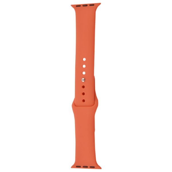 Curelușă Apple Watch S/ M & M/ L Silicon/ 42/ 44 mm/ Orange photo 1 Curelușă Apple Watch S/ M & M/ L Silicon/ 42/ 44 mm/ Orange photo 1