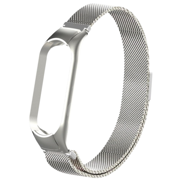 Curelușă Xiaomi Mi Band 5/ 6 Milanese Loop Steel/ Silver photo 1 Curelușă Xiaomi Mi Band 5/ 6 Milanese Loop Steel/ Silver photo 1