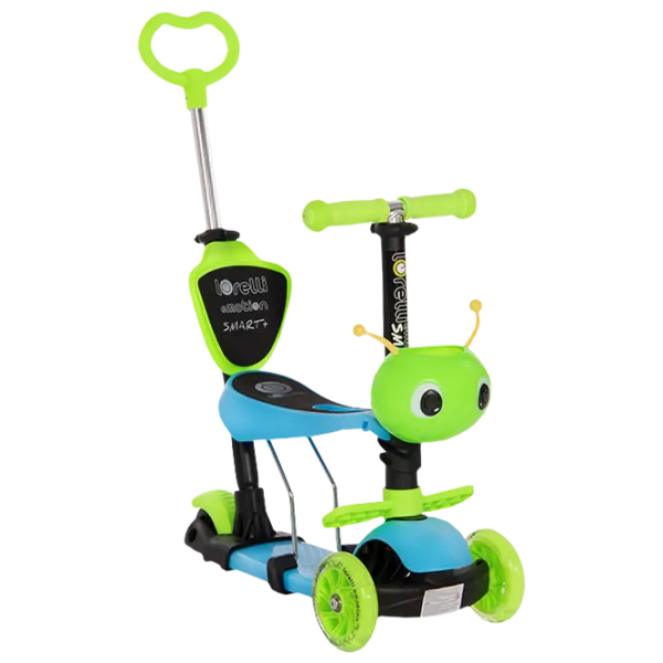 Trotinetă pentru copii cu trei roți Lorelli Smart Plus (10390030006) 20 kg/ Blue photo 1