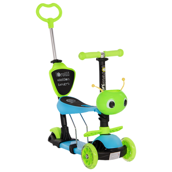 Trotinetă pentru copii cu trei roți Lorelli Smart Plus (10390030006) 20 kg/ Blue photo 1