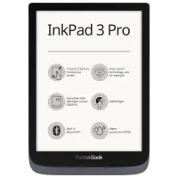 Электронная книга Pocketbook Inkpad 3 Pro 7.8"/ E-Ink Carta/ 16 ГБ/ Серый Металлик