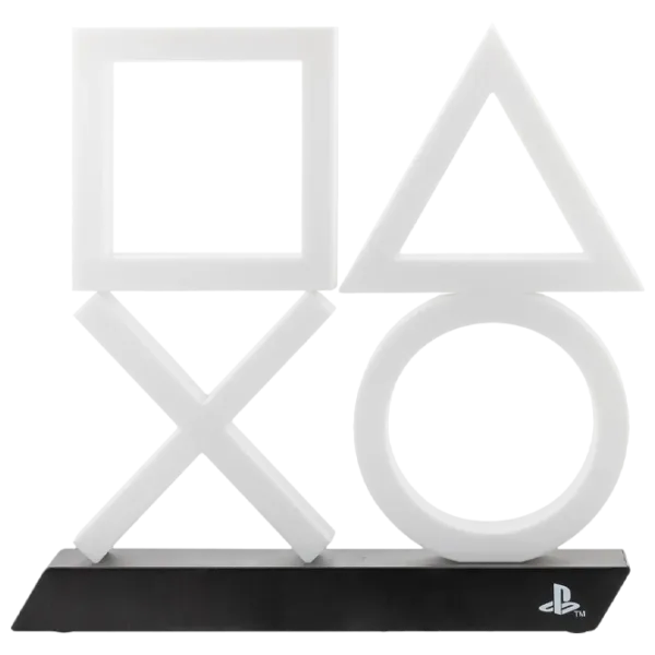 Настольная лампа фан Paladone Playstation Icons Light PS5 XL Черный photo 1 Настольная лампа фан Paladone Playstation Icons Light PS5 XL Черный photo 1