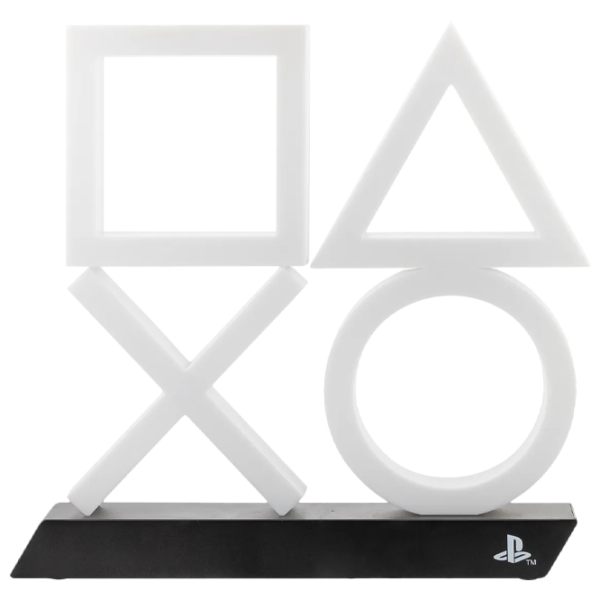 Настольная лампа фан Paladone Playstation Icons Light PS5 XL Черный photo 1 Настольная лампа фан Paladone Playstation Icons Light PS5 XL Черный photo 1