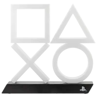 Настольная лампа фан Paladone Playstation Icons Light PS5 XL Черный