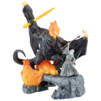 Настольная лампа фан Paladone Lord of The Rings Balrog Серый