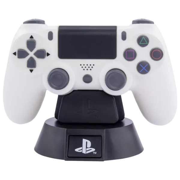 Настольная лампа фан Paladone DualShock 4 Controller Icon V2 Белый photo 1 Настольная лампа фан Paladone DualShock 4 Controller Icon V2 Белый photo 1