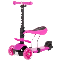 Trotinetă pentru copii cu trei roți Lorelli SMART (10390020004) 20 kg/ Pink