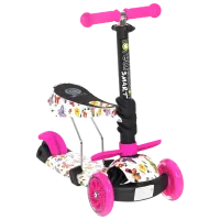 Trotinetă pentru copii cu trei roți Lorelli Smart (10390020011) 20 kg/ Pink