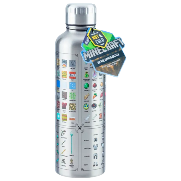 Sticlă pentru apă Fan Paladone PP7995MCF Silver photo 1