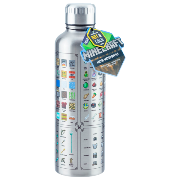 Sticlă pentru apă Fan Paladone PP7995MCF Silver photo 1
