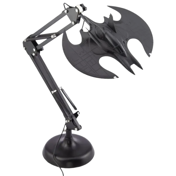 Lampă de masă fan Paladone Batwing Posable Desk V2 Black photo 1