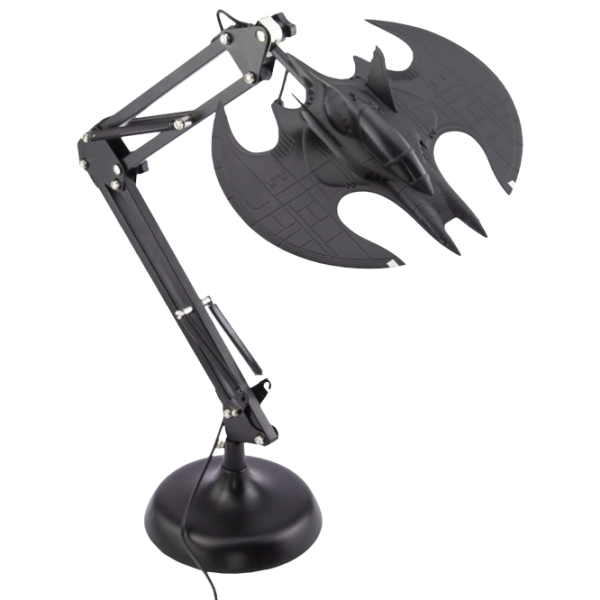 Lampă de masă fan Paladone Batwing Posable Desk V2 Black photo 1